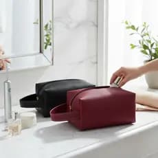 Kit 2 Necessaire Pequena Feminina Masculina Organizadora Maquiagem Porta objetos