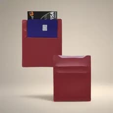 Kit 50 Porta Cartão Pequeno slim feminino masculino Lançamento