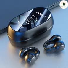 Fone Bluetooth Clip 2026 Tecnologia Avançada Não Intra Auricular Longa Autonomia Proteção Auditiva Superior