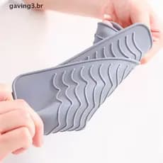 [Tapete Resistente Ao Calor De Silicone Para Alisador De Cabelo Ferramentas De Ferro De Enrolamento Plano [HOT]