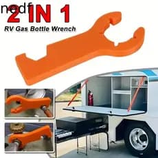 Chave De Cilindro De Gás NEDFS , Ferramenta Multifuncional De Design 2 Em 1 , Para RV , Controle De Válvula