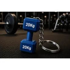 Halter Chaveiro Assessório Peso Academia Fitness Motivação
