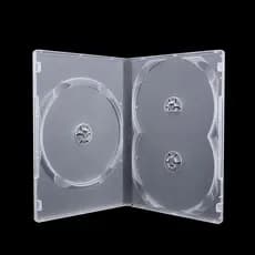 NEDFS CD Bags Suportes De Disco Com Tampa De Plástico Transparente E Durável Para Armazenamento