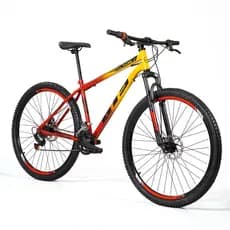 Bicicleta Aro 29 Aço Carbono Gts Pulse 24v Suspensão