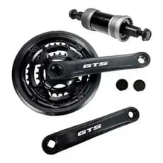 Kit Pedivela Gts Com Movimento Central Paco Quadrada 122mm
