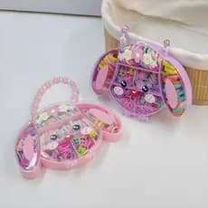 Presilhas Feito A Mao Lacinhos E Acessorios De Cabelo Infantil Com Bolsa De Bolinhas Coloridas Prendedor De Cabelo