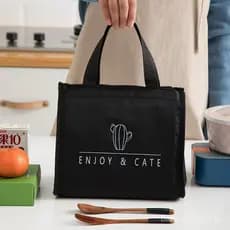 Bolsa térmica para marmita, feita de folha de alumínio isolante, espessa, de grande capacidade, bolsa térmica portátil,
