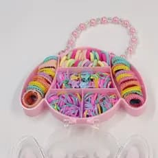Rabico Infantil Chuchinha De Cabelo Colorida Macia Meninas Presilhas Tematicas Escola Penteados Lacinhos Feito A Mao
