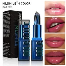 O batom cat-eye que muda de cor com a temperatura, recém-atualizado da MLSMILE, é um sucesso de vendas, oferecendo milha