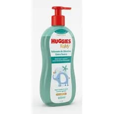 Sabonete Líquido Huggies Glicerina Extra Suave 600ml - Maior Rendimento