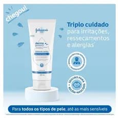 Hidratante Infantil Johnson's Baby Derma Protect Nutritivo 200ml Creme Corporal Para Bebê Pele Sensível Original