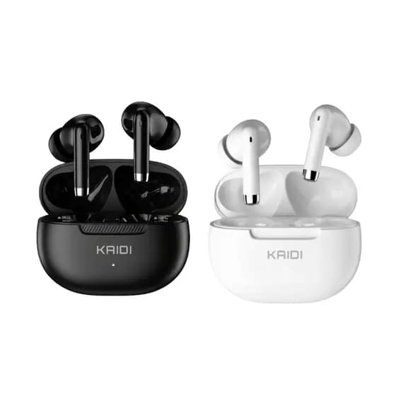 Fone Sem Fio Kaidi KD-767 Bluetooth 5.4 TWS Intra-auricular Academia Corrida Jogos Baixa Latência Som Estéreo Potente