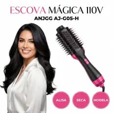 Escova Secadora Alisadora Eletrica