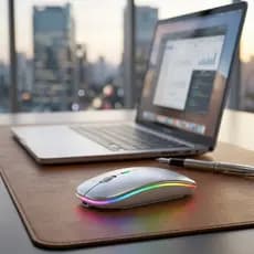 Mouse Ergonômico Mouse Sem Fio Silencioso Confortável Evita Dor No Pulso Conexão Rápida 2.4G Para Home Office Laptop