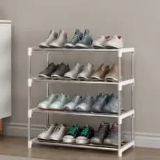 Sapateira 5 andares Organizador de Sapatos Tênis 4 Par Desmontavel Movel sapateira entrada estante