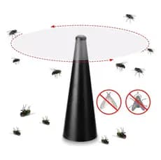 Ventilador Repelente Espanta Moscas Inseto Mosquito Portátil