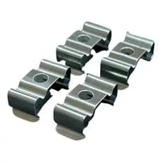 Trava de fixação marcenaria para perfil de led 17x7mm 24x7mm trava de marcenaria para perfil led sobrepor e embutir