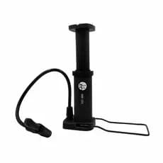 Bomba de ar de pé portátil compacta para Bicicletas, Pneus e Bolas