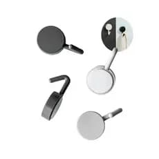 kit 6 Gancho de Parede Adesivo Redondo para Cozinha Banheiro Porta e Parede Pratico