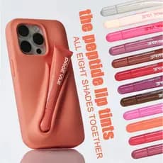 Cross-Border venda quente PÁGINA VINE Peptídeo Lip Gloss Líquido Lip Gloss Água Gloss Lip Glaze Enriquecido Óleo Labial