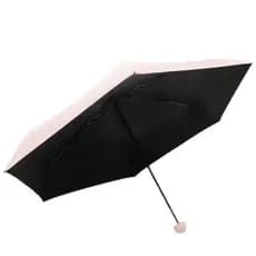 Novo 50% de desconto 6 ossos Mini cápsula guarda-sol portátil bolso guarda-sol protetor solar Anti-ultravioleta sol Umb