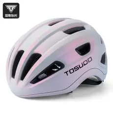 Novo estilo TOSUOD capacete de bicicleta feminino integrado respirável Mountain Road Bike ciclismo capacete masculino Bi