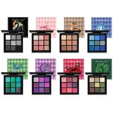 [Produtos prontos para entrega no mesmo dia] Paleta de sombras coloridas de 9 cores à prova d'água fosca cor de abóbora