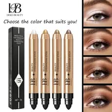 [Produtos prontos para entrega no mesmo dia] HB Beauty Highlighter Eyeshadow Stick à prova d'água à prova de suor perola