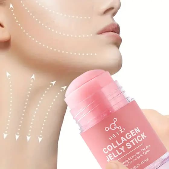 [Produto em estoque pronto Entrega no mesmo dia] Colágeno Retinol Dia Noite Pescoço Creme Stick Pele Firmador Iluminador