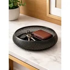 Cesto Porta Objetos Organizador de Mesa Decorativo e Porta Treco Moderno