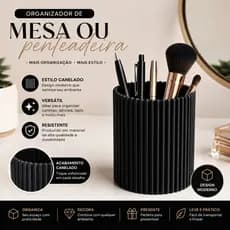 Organizador Porta Pincéis, ideal para Maquiagem e Acessórios