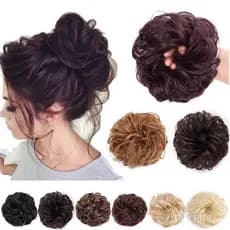 Acessório feminino para cabelo curto: faixa de cabelo/rabo de cavalo