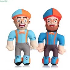 29 Cm Brinquedos de Pelúcia Educativos Blippi para Crianças, Boneca de Anime Macia com Enchimento 5410