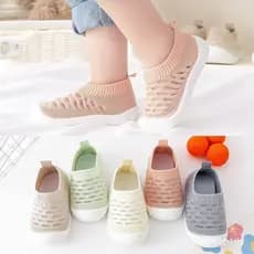 Tênis De Corrida Para Crianças Meninos Sapatos De Malha Respirável Anti-Derrapante Caminhada Tenis Toddler Soft Soled