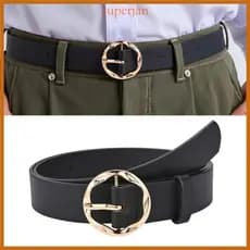 Cinto Estampa, Corrente Para Cowboy Cowgirl, Elegante, Fivela Dourada, Retrô, Vaca