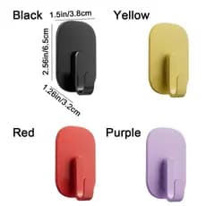 BLUEVELVETSP 4 Unidades De Gancho , Ganchos Decorativos Reutilizáveis Para Ímãs De Geladeira , Suspensão De Parede