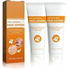 Antitranspirante Facial, Loção Facial Absorvente de Suor, Bloqueador de Suor Facial, Antissuor para Suor Intenso no Rost