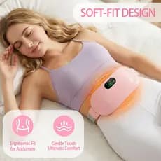 Cinta Térmica Menstrual, Cinta Aquecedora de Útero, Cinta Térmica Sem Fio, Cinta Elétrica para a Cintura, Massageador Ab