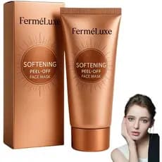 Máscaras Faciais Removíveis Ferméluxe, Máscara Facial de Colágeno, Máscara Facial Herbal Removível Fermeluxe Medivita pa