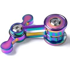 Fidget Spinner de Metal Silencioso, Brinquedo de Mesa de Escritório, Gadgets Legais e Silenciosos, Presentes para Adoles