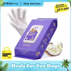 [DealsForYouDays] Lenços de Higiene Descartáveis HICC (20 Unidades) - Hipoalergênicos, Sem Enxágue, Sem Sujeira, com Óle