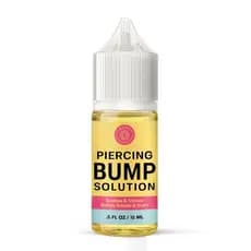 Base Laboratories Piercing Bump Solution - Óleo Essencial para Inchaços de Piercing, Queloides e Cicatrizes - 15ml Mistu
