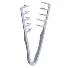 Pente Texturizador, Pente Texturizador 2025, Pente Volumizador de Dentes Largos para Estilização de Cabelo, Pente de Den