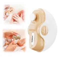 EletriNailippers, 2026NailTrimmer, Polidor de Unhas, 2 em 1, EletriNailFile, Conjunto de Manicure Recarregável para Bebê