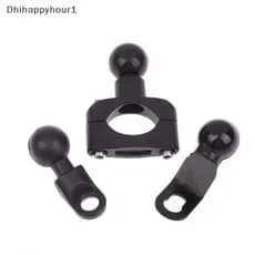 DHI 1 Conjunto De Braçadeira Esférica De 2.3cm , Suporte Para Telefone De Moto PJ10/PJ13/PJ18 , Kit De Base De Montagem