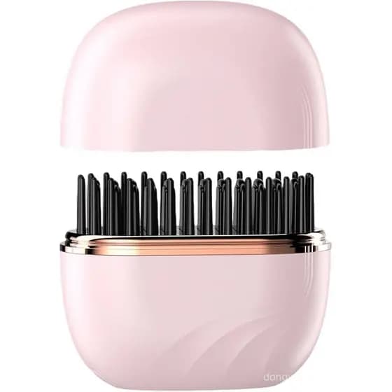 Escova Alisadora de Cabelo Portátil, Mini Alisador de Cabelo com Controle de Temperatura em 3 Níveis, Adequado para Todo
