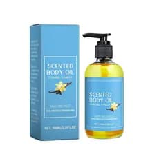 Óleo Corporal, Fragrância Natural de Caramelo e Baunilha para Após o Banho, Hidratante Nutritivo e Multiuso, adequado pa