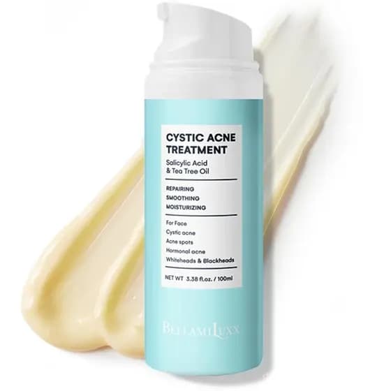 Tratamento para Acne Cística no Rosto: Creme para Tratamento de Acne Hormonal para Adolescentes e Adultos - Removedor de