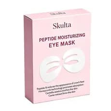 Máscara para Olhos com Peptídeos Profundos Skulta, Design de Três Peças que Cobre Toda a Área dos Olhos, Adequada para a