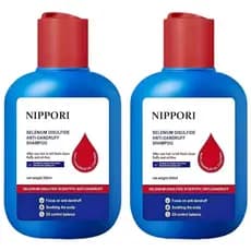 Shampoo Anticaspa 300ML, Shampoo, Para a Caspa, Cuidado Capilar, Controle de Oleosidade para Homens e Mulheres (600ML/2P